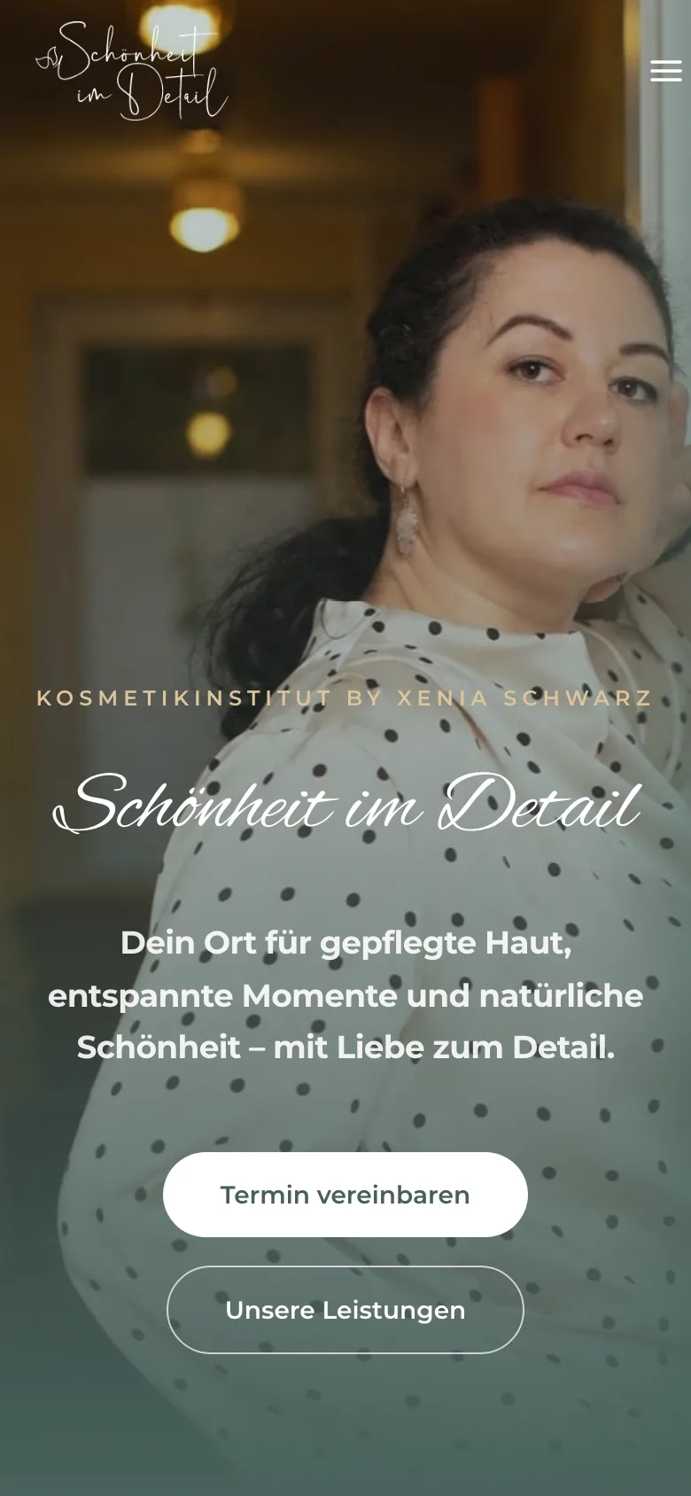 Schönheit im Detail — Mobile-Ansicht